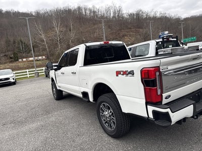 2025 Ford Super Duty F-350 SRW PLATINUM 4WD CREW CAB 6.7